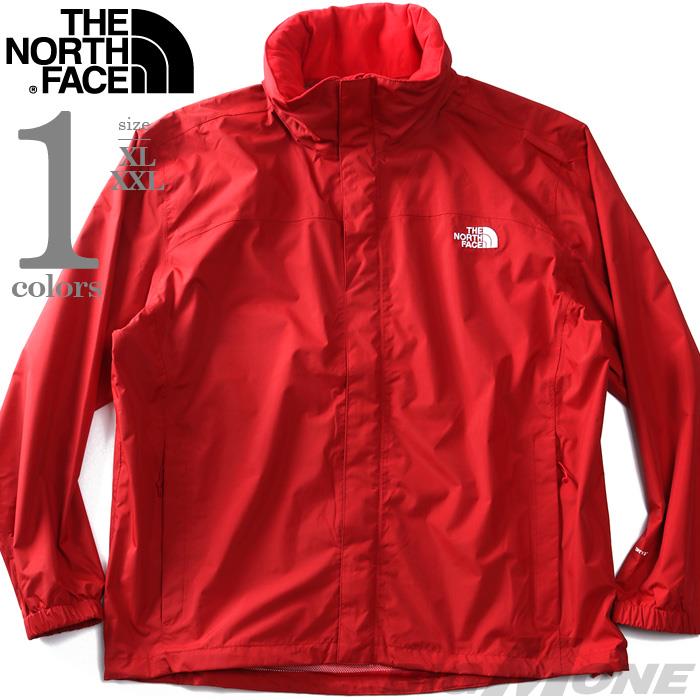 【bb1020】大きいサイズ メンズ THE NORTH FACE ノースフェイス フード付 ナイロン ジャケット RESOLVE JACKET USA直輸入 nf00ar9t-8xx