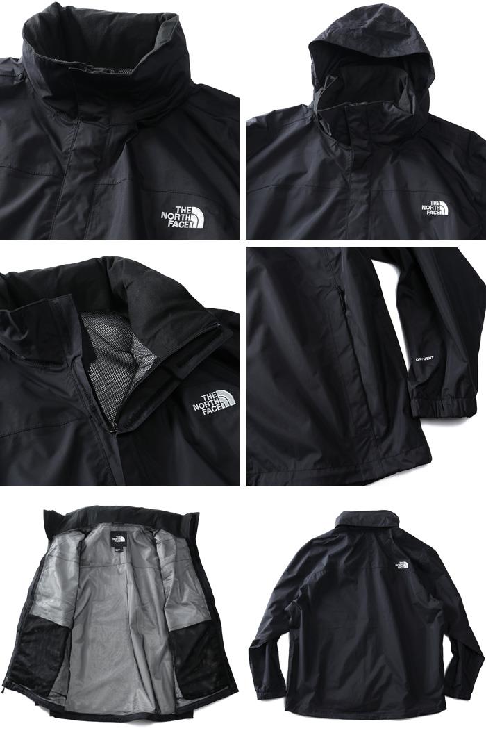 【bb1020】大きいサイズ メンズ THE NORTH FACE ノースフェイス フード付 ナイロン ジャケット RESOLVE JACKET USA直輸入 nf00ar9t-jk3