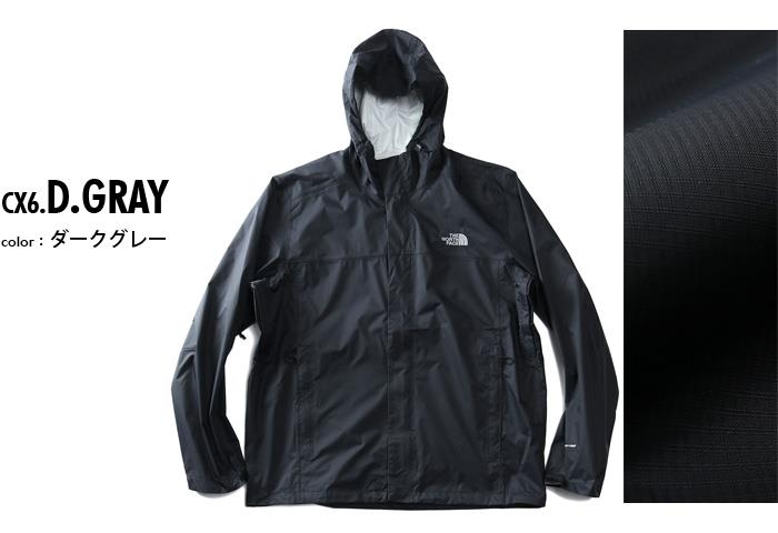 【bb1020】大きいサイズ メンズ THE NORTH FACE ノースフェイス フルジップ フーデッド ナイロン ジャケット M VENTURE 2 JACKET USA直輸入 nf0a2vd3-cx6