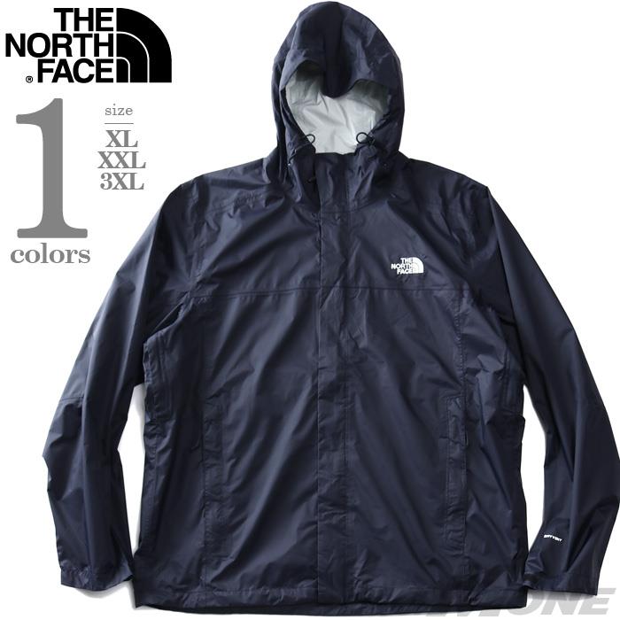 【bb1020】大きいサイズ メンズ THE NORTH FACE ノースフェイス フルジップ フーデッド ナイロン ジャケット M VENTURE  2 JACKET USA直輸入 nf0a2vd3-te3