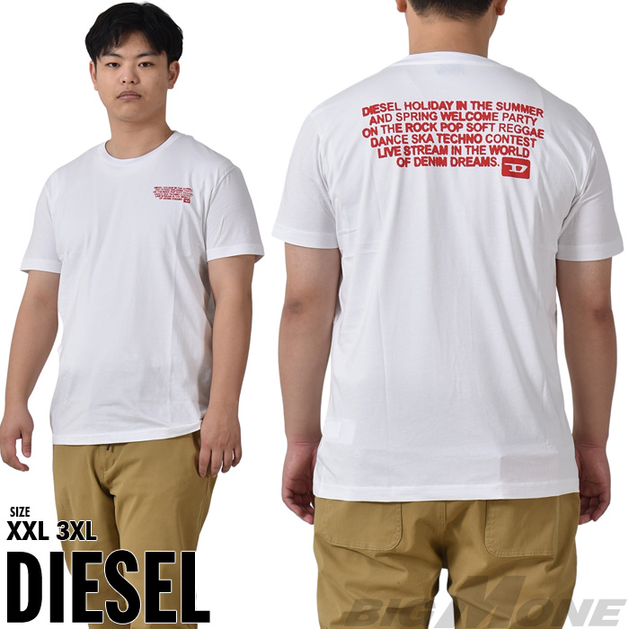 新品 正規 DIESEL ディーゼル CUBA Ｔシャツ Ｍサイズ　ブラック