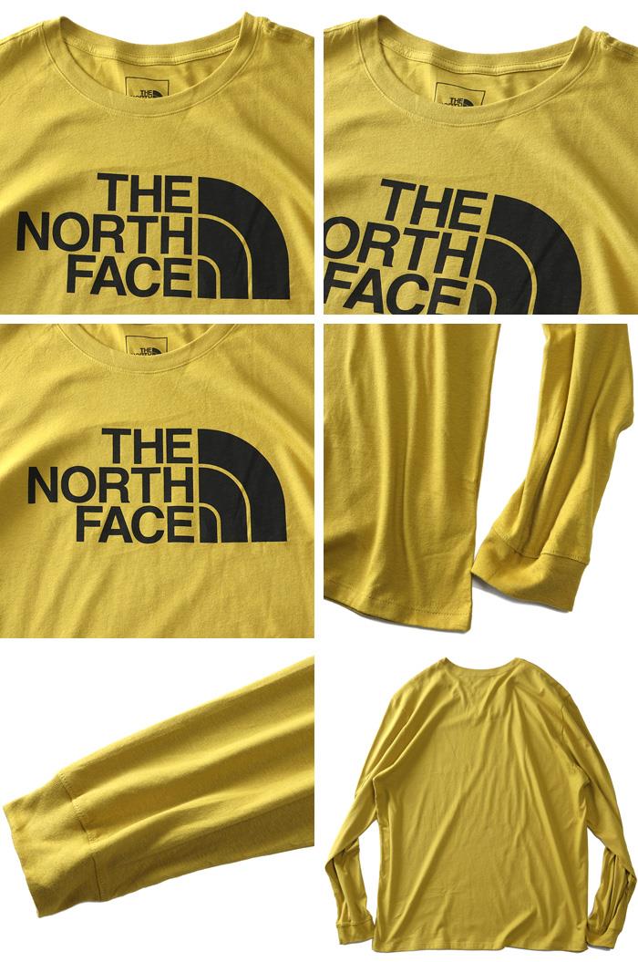 【bb1020】大きいサイズ メンズ THE NORTH FACE ノースフェイス プリント 長袖 Tシャツ ロンT HALF DOME TEE USA直輸入 nf0a4aak-81u