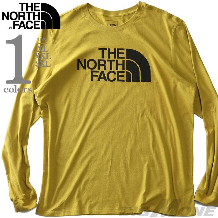 【bb1020】大きいサイズ メンズ THE NORTH FACE ノースフェイス プリント 長袖 Tシャツ ロンT HALF DOME TEE USA直輸入 nf0a4aak-81u