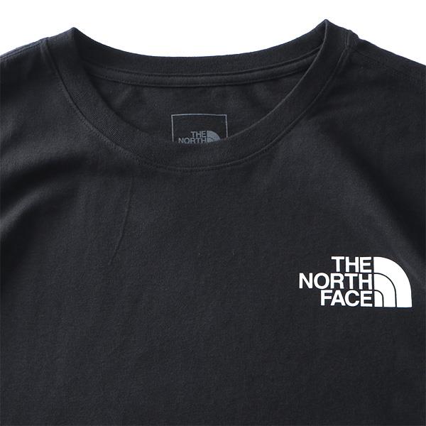 大きいサイズ メンズ THE NORTH FACE ノースフェイス ロンT 長袖 Tシャツ バックプリント BOX NSE TEE USA直輸入 nf0a4762-ky4