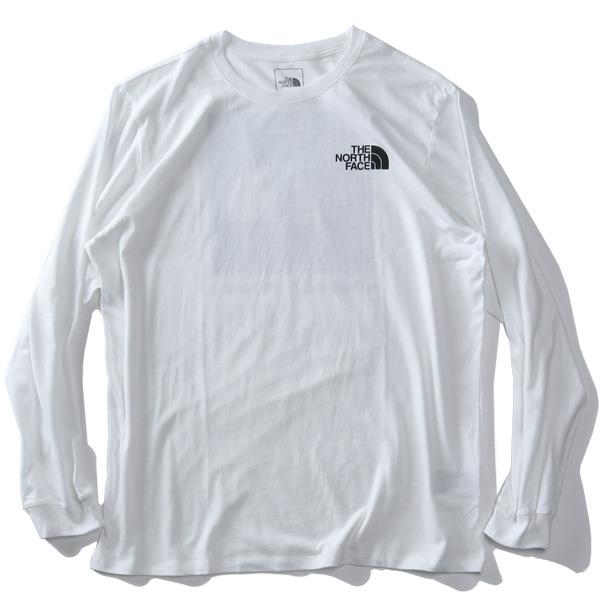 【bb1020】大きいサイズ メンズ THE NORTH FACE ノースフェイス ロンT 長袖 Tシャツ バックプリント BOX NSE TEE USA直輸入 nf0a4762-la9