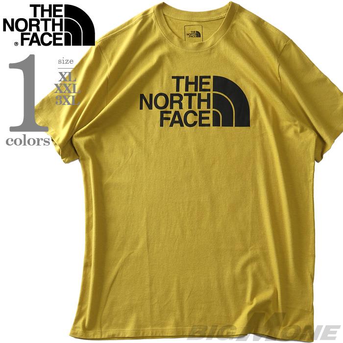 大きいサイズ メンズ THE NORTH FACE ノースフェイス プリント 半袖 Tシャツ HALF DOME TEE USA直輸入 nf0a4m4p-81u