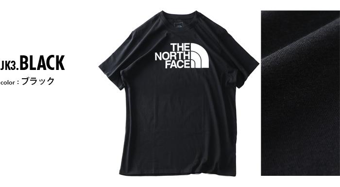 大きいサイズ メンズ THE NORTH FACE ノースフェイス プリント 半袖 Tシャツ HALF DOME TEE USA直輸入 nf0a4m4p-jk3