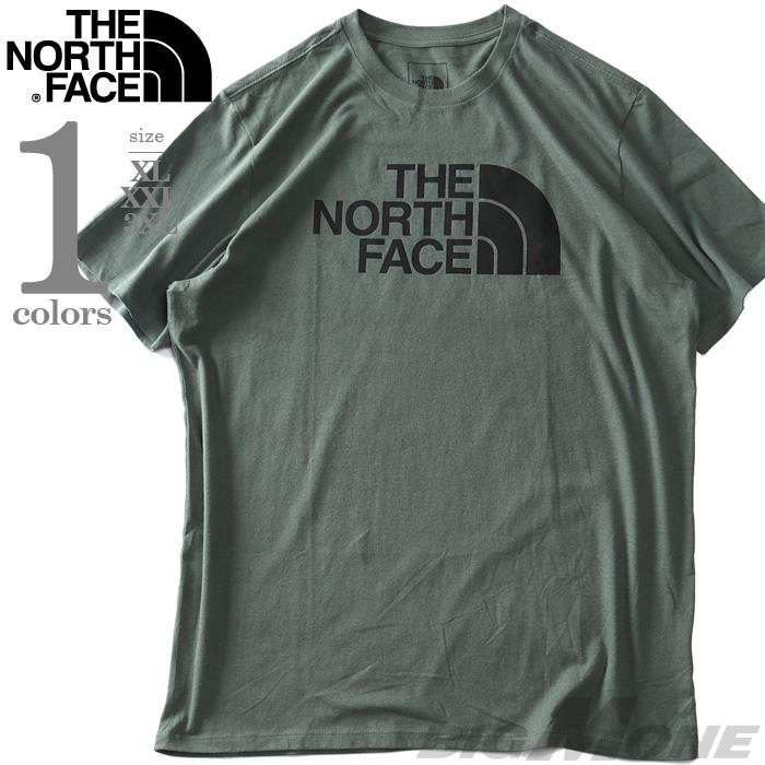 大きいサイズ メンズ THE NORTH FACE ノースフェイス プリント 半袖 Tシャツ HALF DOME TEE USA直輸入 nf0a4m4p-wtq