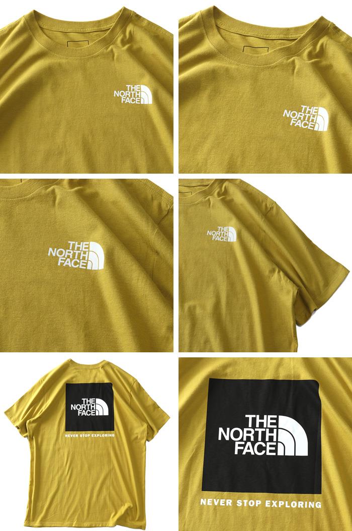 大きいサイズ メンズ THE NORTH FACE ノースフェイス 半袖 プリント Tシャツ SS BOX NSE TEE USA直輸入 nf0a4763-81u