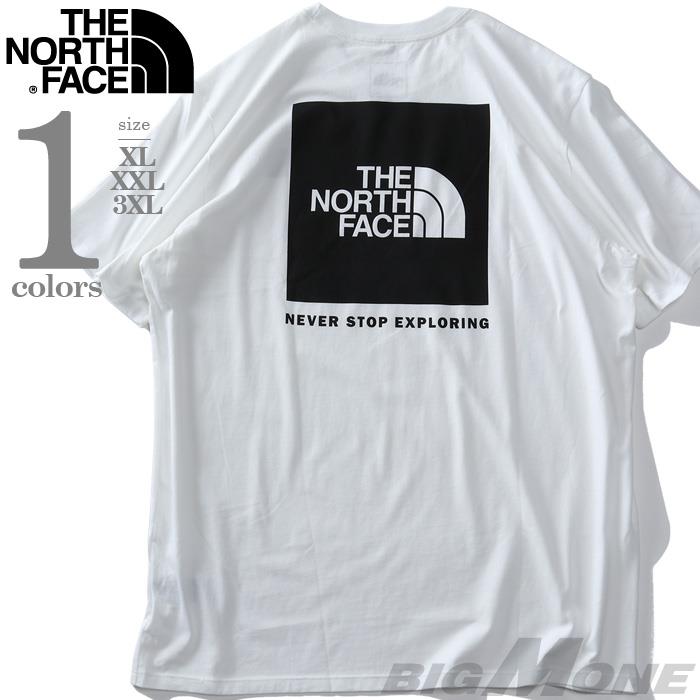 大きいサイズ メンズ THE NORTH FACE ノースフェイス 半袖 プリント Tシャツ SS BOX NSE TEE USA直輸入  nf0a4763-la9