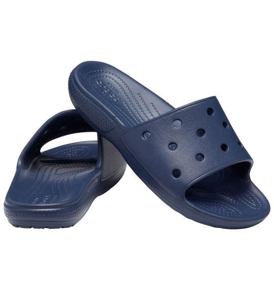 大きいサイズ メンズ crocs サンダル CLASSIC CROCS SLIDE ネイビー 1240-3231-1 M11 M12 M13 M14 M15