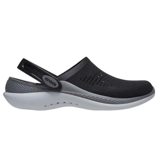 大きいサイズ メンズ crocs サンダル LITERIDE 360 CLOG ブラック × グレー 1240-3234-2 M11 M12 M13