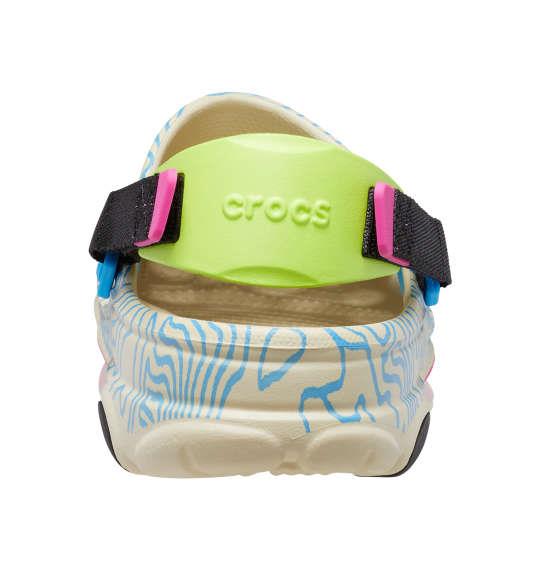 大きいサイズ メンズ crocs サンダル CLASSIC ALL TERRAIN TOPOGRAPHIC CLOG ボーン × マルチ 1240-3236-1 M11 M12 M13 M14 M15 M16 M17