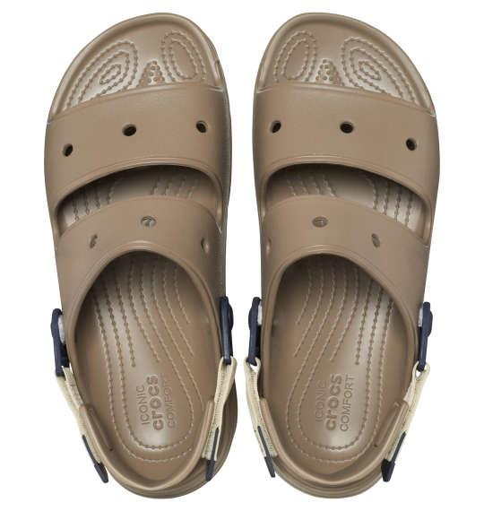 大きいサイズ メンズ crocs サンダル CLASSIC ALL TERRAIN SANDAL カーキ × マルチ 1240-3237-1 M11 M12 M13 M14 M15