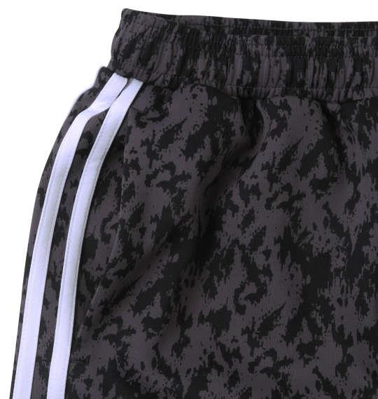 大きいサイズ メンズ adidas 総柄 ハーフパンツ ダークグレー 1274-3230-2 3XO 4XO 5XO 6XO 7XO 8XO