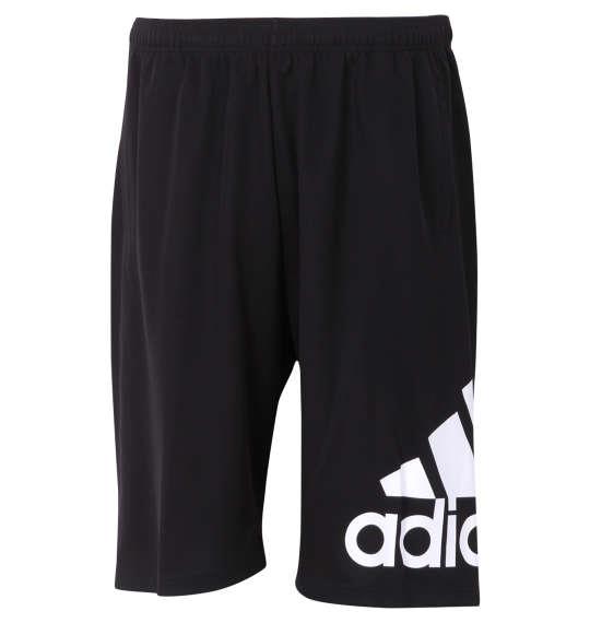 大きいサイズ メンズ adidas ハーフパンツ ブラック 1274-3231-2 3XO 4XO 5XO 6XO 7XO 8XO