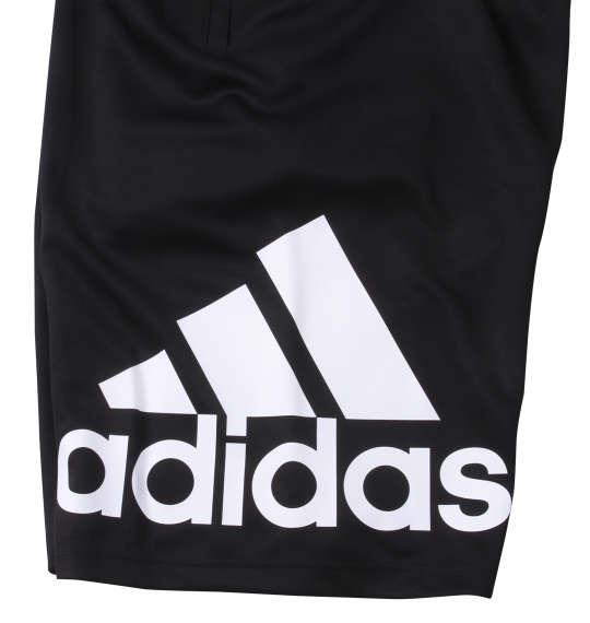 大きいサイズ メンズ adidas ハーフパンツ ブラック 1274-3231-2 3XO 4XO 5XO 6XO 7XO 8XO