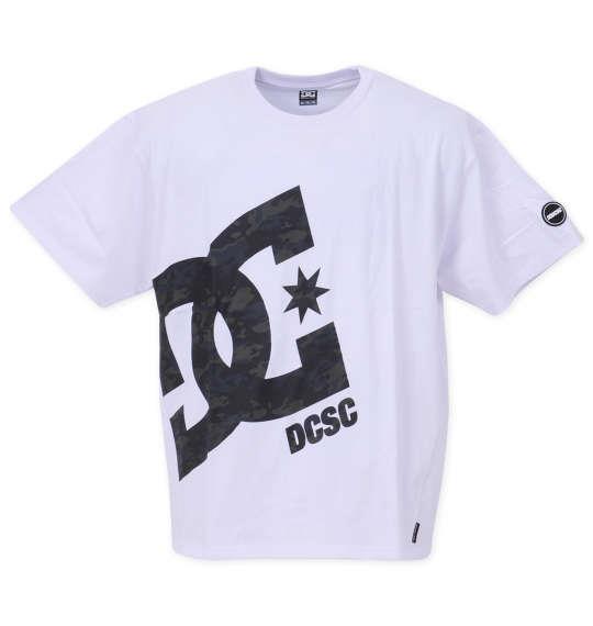 大きいサイズ メンズ DCSHOES 23 ST BIGATAR 半袖 Tシャツ ホワイト 1278-3220-1 3L 4L 5L 6L