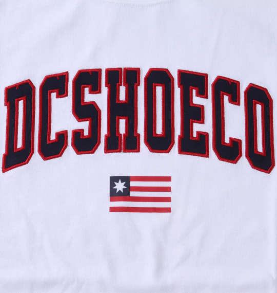 大きいサイズ メンズ DCSHOES 23 ARCH LOGO 半袖 Tシャツ ホワイト 1278-3221-1 3L 4L 5L 6L