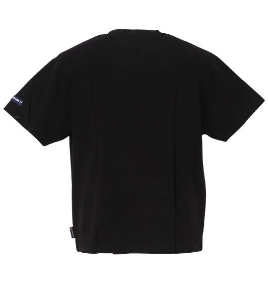 大きいサイズ メンズ DCSHOES 23 ARCH LOGO 半袖 Tシャツ ブラック 1278-3221-2 3L 4L 5L 6L