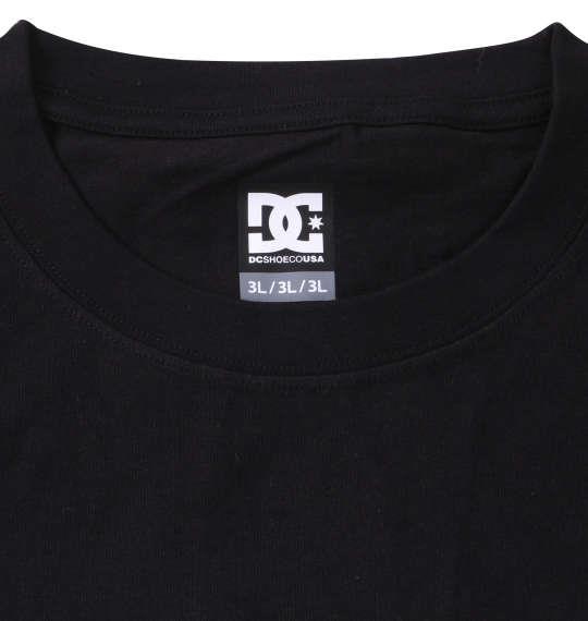 大きいサイズ メンズ DCSHOES 23 THREE BLOCK 半袖 Tシャツ ブラック × ホワイト × ネイビー 1278-3222-2 3L 4L 5L 6L