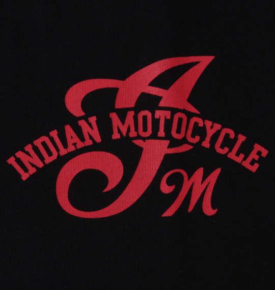 大きいサイズ メンズ INDIAN MOTOCYCLE 天竺プリント 半袖 Tシャツ ブラック 1278-3235-2 3L 4L 5L 6L 8L