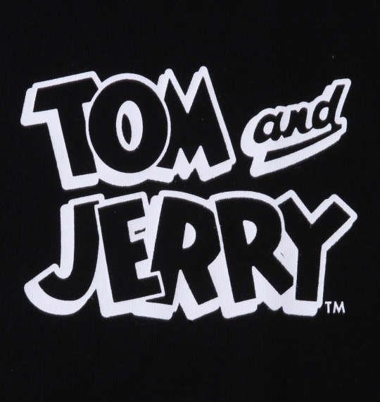 大きいサイズ メンズ TOM and JERRY 天竺プリント 半袖 Tシャツ ブラック 1278-3246-2 3L 4L 5L 6L 8L