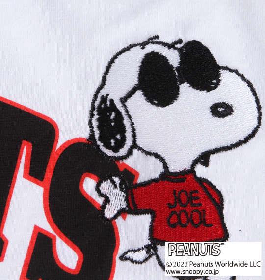 大きいサイズ メンズ FLAGSTAFF × PEANUTS スヌーピーコラボ 半袖 Tシャツ ホワイト 1278-3285-1 3L 4L 5L 6L