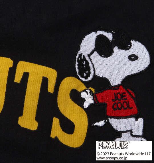 大きいサイズ メンズ FLAGSTAFF × PEANUTS スヌーピーコラボ 半袖 Tシャツ ブラック 1278-3285-2 3L 4L 5L 6L