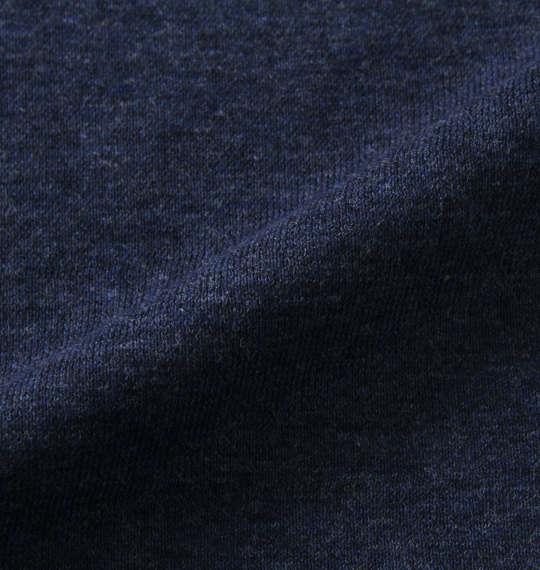 大きいサイズ メンズ Mc.S.P オーガニックコットン クルーネック 半袖 Tシャツ ネイビー杢 1278-3520-3 3L 4L 5L 6L 7L 8L
