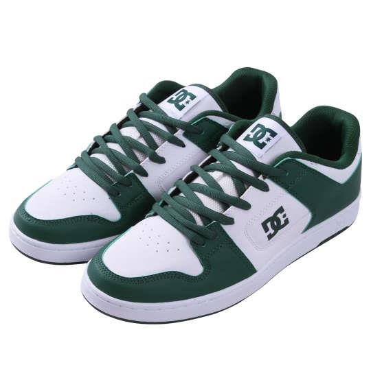 大きいサイズ メンズ DCSHOES スニーカー MANTECA 4 SN ホワイト × グリーン 1240-3210-1 30 31 32