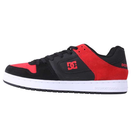 大きいサイズ メンズ DCSHOES スニーカー MANTECA SE ブラック × ブラック × レッド 1240-3211-1 30 31 32