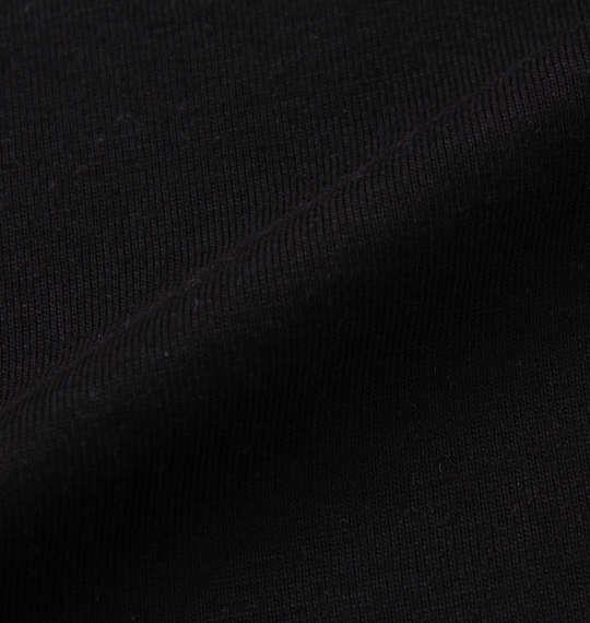 大きいサイズ メンズ COLLINS メッシュ デニム 風 プリント 半袖 フルジップ パーカー + 半袖 Tシャツ ブラック × ブラック 1258-3267-2 3L 4L 5L 6L 8L