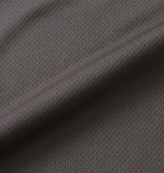 大きいサイズ メンズ LE COQ SPORTIF エコペット ハーフジップ 半袖 シャツ チャコール 1278-3264-4 3L 4L 5L 6L