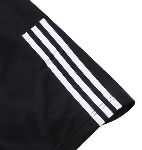 大きいサイズ メンズ adidas 半袖 Tシャツ ブラック 1278-3292-2 3XO 4XO 5XO 6XO 7XO 8XO