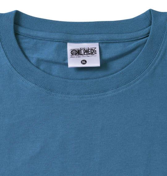 大きいサイズ メンズ ONE PIECE エース 半袖 Tシャツ オリエンタルブルー 1278-3531-1 3L 4L 5L 6L 8L