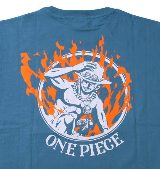 大きいサイズ メンズ ONE PIECE エース 半袖 Tシャツ オリエンタルブルー 1278-3531-1 3L 4L 5L 6L 8L