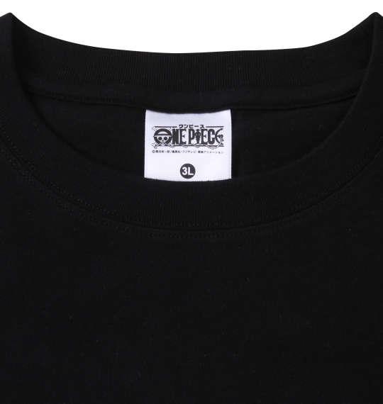 大きいサイズ メンズ ONE PIECE エース 半袖 Tシャツ ブラック 1278-3531-2 3L 4L 5L 6L 8L