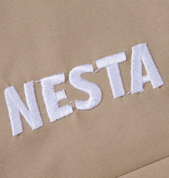 大きいサイズ メンズ NESTA BRAND オープンカラー 半袖 シャツ サンドベージュ 1277-3250-1 3L 4L 5L 6L 8L