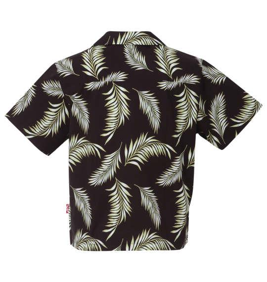 大きいサイズ メンズ NESTA BRAND オープンカラー 半袖 シャツ ブラック 1277-3251-2 3L 4L 5L 6L 8L