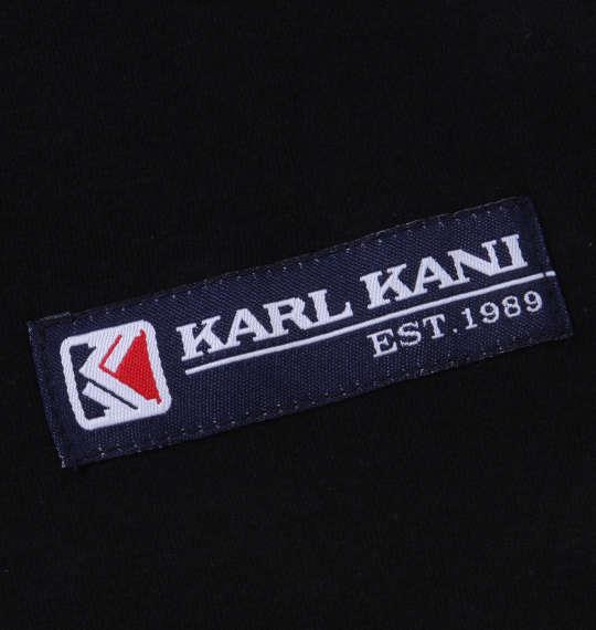 大きいサイズ メンズ KARL KANI 天竺 半袖 Tシャツ ブラック 1278-3265-2 3L 4L 5L 6L 8L