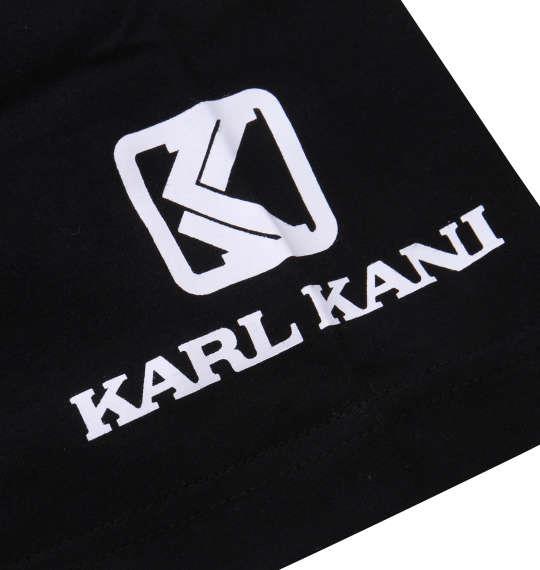 大きいサイズ メンズ KARL KANI 天竺切替 半袖 Tシャツ ブラック 1278-3267-2 3L 4L 5L 6L 8L