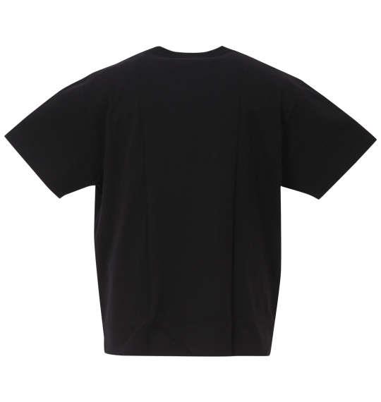 大きいサイズ メンズ BEN DAVIS 布帛ポケット 半袖 Tシャツ ブラック 1278-3517-2 3L 4L 5L 6L