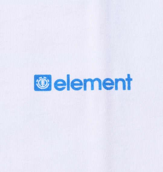 大きいサイズ メンズ ELEMENT JOINT 半袖 Tシャツ ホワイト 1278-3551-1 3L 4L 5L 6L