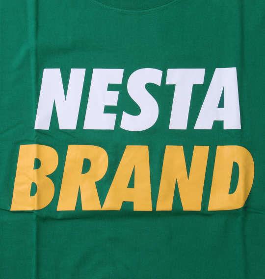 大きいサイズ メンズ NESTA BRAND 天竺 半袖 Tシャツ グリーン 1278-3566-1 3L 4L 5L 6L 8L