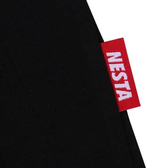 大きいサイズ メンズ NESTA BRAND 天竺 半袖 Tシャツ ブラック 1278-3566-2 3L 4L 5L 6L 8L