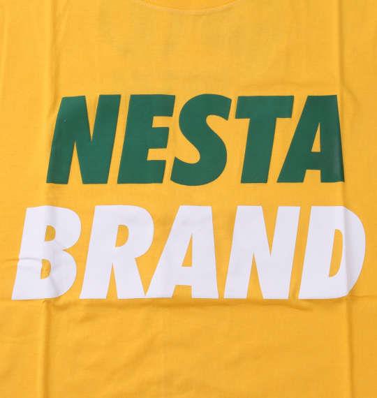 大きいサイズ メンズ NESTA BRAND 天竺 半袖 Tシャツ イエロー 1278-3566-3 3L 4L 5L 6L 8L