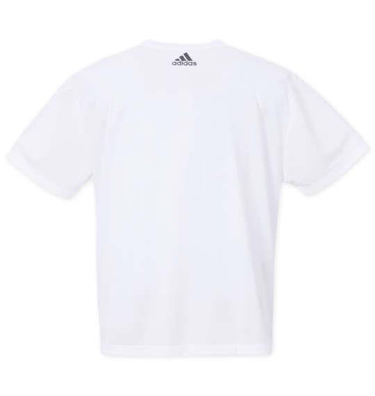 大きいサイズ メンズ adidas BOS 半袖 Tシャツ ホワイト 1278-3291-1 3XO 4XO 5XO 6XO 7XO 8XO