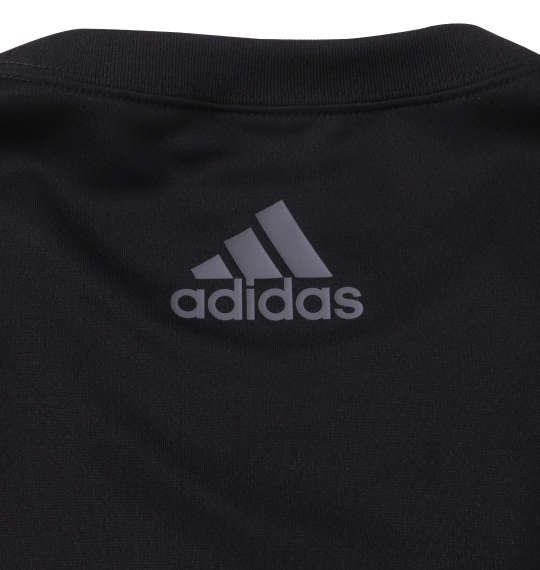 大きいサイズ メンズ adidas BOS 半袖 Tシャツ ブラック 1278-3291-2 3XO 4XO 5XO 6XO 7XO 8XO