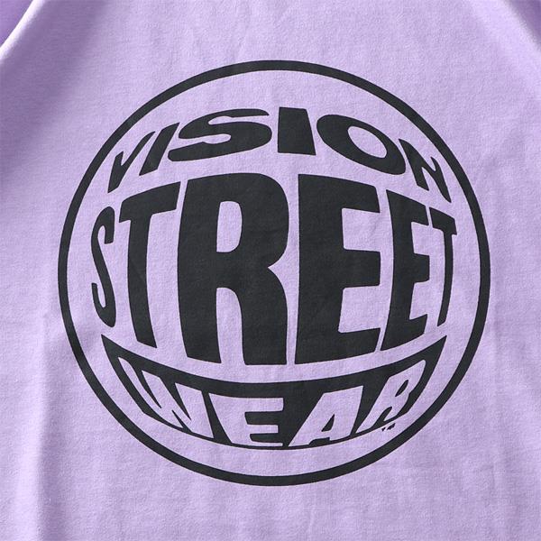 大きいサイズ メンズ VISION STREET WEAR プリント 半袖 Tシャツ 3505701